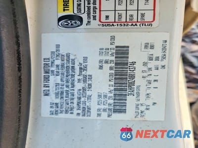 Zdjęcie 13 z 13 samochodu: 2008 FORD FUSION SEL VIN:3FAHP08Z48R143746 - miniatura