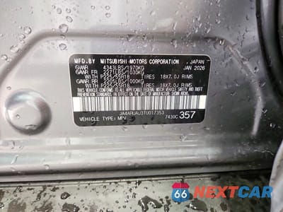 Zdjęcie 13 z 13 samochodu: 2026 MITSUBISHI OUTLANDER SPORT S VIN:JA4ARUAU3TU017353 - miniatura