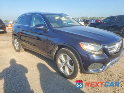 Czwarte zdjęcie samochodu z boku: 2017 MERCEDES-BENZ GLC 300 VIN:WDC0G4JB8HF256909 - miniatura