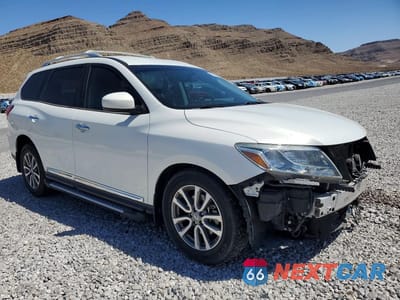 Czwarte zdjęcie samochodu z boku: 2014 NISSAN PATHFINDER SL VIN:5N1AR2MN7EC625394 - miniatura