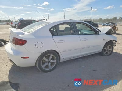 Trzecie zdjęcie samochodu z tyłu: 2006 MAZDA 3 I VIN:JM1BK12F861443106 - miniatura