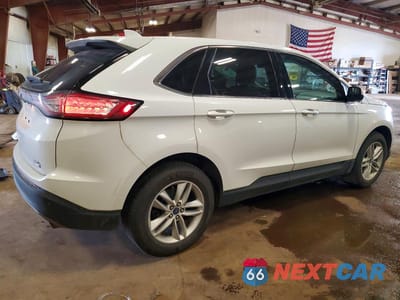 Trzecie zdjęcie samochodu z tyłu: 2015 FORD EDGE SEL VIN:2FMTK4J97FBC36210 - miniatura