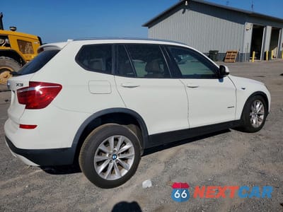 Trzecie zdjęcie samochodu z tyłu: 2015 BMW X3 XDRIVE28I VIN:5UXWX9C58F0D49824 - miniatura