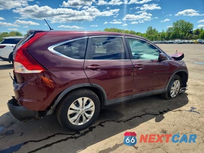 Trzecie zdjęcie samochodu z tyłu: 2012 HONDA CR-V EX VIN:5J6RM4H56CL068917 - miniatura