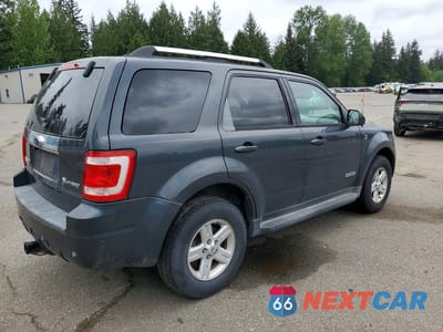 Trzecie zdjęcie samochodu z tyłu: 2008 FORD ESCAPE HEV VIN:1FMCU49HX8KB02399 - miniatura