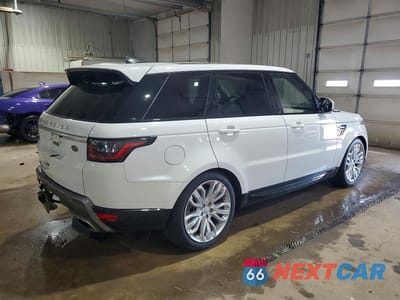 Trzecie zdjęcie samochodu z tyłu: 2020 LAND ROVER RANGE ROVER SPORT HSE VIN:SALWR2SUXLA886573 - miniatura