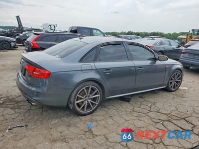 Trzecie zdjęcie samochodu z tyłu: 2015 AUDI S4 PREMIUM PLUS VIN:WAUBGAFL0FA103415 - miniatura