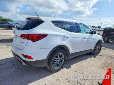 Trzecie zdjęcie samochodu z tyłu: 2018 HYUNDAI SANTA FE SPORT 2.4L VIN:5XYZT3LB1JG563017 - miniatura