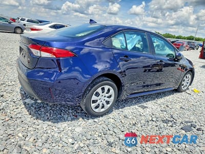 Trzecie zdjęcie samochodu z tyłu: 2024 TOYOTA COROLLA LE VIN:5YFB4MDE7RP096688 - miniatura
