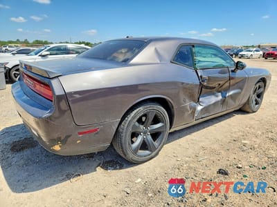 Trzecie zdjęcie samochodu z tyłu: 2013 DODGE CHALLENGER VIN:2C3CDYAG2DH676158 - miniatura