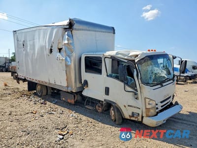 Czwarte zdjęcie samochodu z boku: 2017 ISUZU NPR HD BOX TRUCK VIN:JALC4J162H7002635 - miniatura