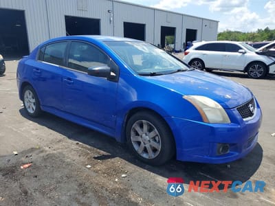 Czwarte zdjęcie samochodu z boku: 2012 NISSAN SENTRA 2.0 VIN:3N1AB6AP6CL782201 - miniatura