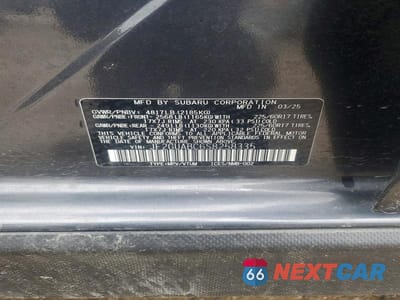 Zdjęcie 13 z 13 samochodu: 2025 SUBARU CROSSTREK VIN:JF2GUABC6S8258335 - miniatura