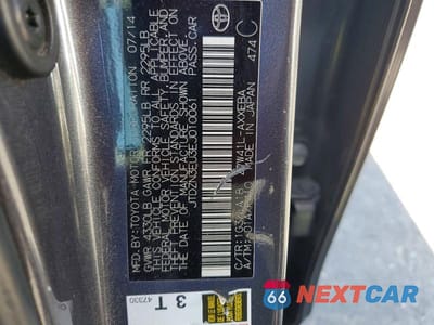 Zdjęcie 12 z 12 samochodu: 2014 TOYOTA PRIUS V FIVE VIN:JTDZN3EU3EJ010061 - miniatura