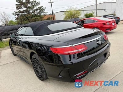 Trzecie zdjęcie samochodu z tyłu: 2017 MERCEDES-BENZ S 550 VIN:WDDXK8CB9HA018366 - miniatura