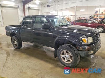 Czwarte zdjęcie samochodu z boku: 2002 TOYOTA TACOMA DOUBLE CAB VIN:5TEHN72N72Z055649 - miniatura