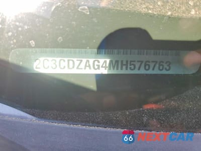 Zdjęcie 12 z 12 samochodu: 2021 DODGE CHALLENGER SXT VIN:2C3CDZAG4MH576763 - miniatura