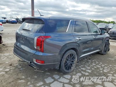 Trzecie zdjęcie samochodu z tyłu: 2021 HYUNDAI PALISADE SEL VIN:KM8R3DHE3MU274213 - miniatura