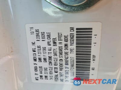 Zdjęcie 12 z 12 samochodu: 2017 ACURA TLX PMC EDITION VIN:19UUB1F31HA005217 - miniatura