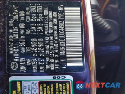 Zdjęcie 14 z 14 samochodu: 2020 HYUNDAI PALISADE SE VIN:KM8R1DHE1LU044982 - miniatura