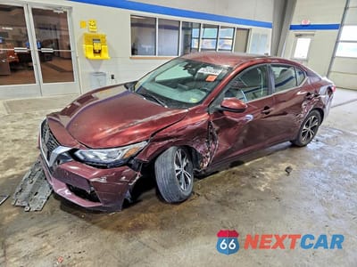 2022 NISSAN SENTRA SV 3N1AB8CV8NY301572 - główne zdjęcie licytacji z USA - miniatura