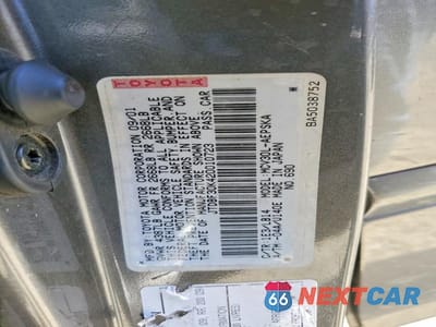 Zdjęcie 12 z 12 samochodu: 2002 TOYOTA CAMRY SE V6 VIN:JTDBF30K420010723 - miniatura