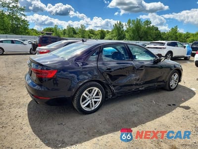 Trzecie zdjęcie samochodu z tyłu: 2017 AUDI A4 PREMIUM VIN:WAUANAF43HN052322 - miniatura