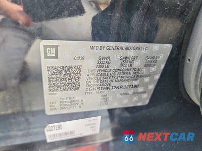 Zdjęcie 13 z 13 samochodu: 2019 GMC YUKON XL DENALI VIN:1GKS1HKJ2KR327190 - miniatura