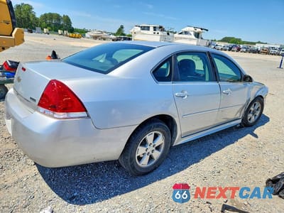 Trzecie zdjęcie samochodu z tyłu: 2010 CHEVROLET IMPALA LT VIN:2G1WB5EK4A1180982 - miniatura