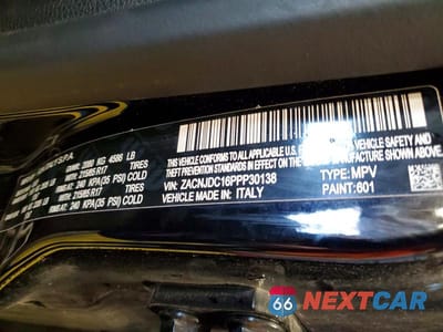 Zdjęcie 13 z 13 samochodu: 2023 JEEP RENEGADE TRAILHAWK VIN:ZACNJDC16PPP30138 - miniatura