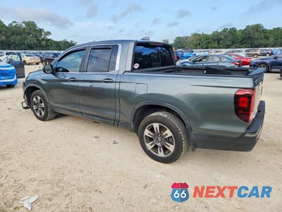 Drugie zdjęcie samochodu z przodu: 2019 HONDA RIDGELINE RTL VIN:5FPYK3F61KB006539 - miniatura