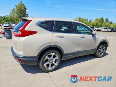 Trzecie zdjęcie samochodu z tyłu: 2019 HONDA CR-V EX VIN:5J6RW2H54KL015209 - miniatura