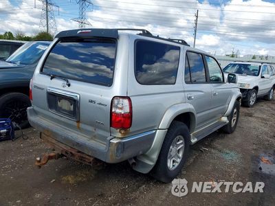 Trzecie zdjęcie samochodu z tyłu: 2002 TOYOTA 4RUNNER VIN:JT3HN86RX20363616 - miniatura
