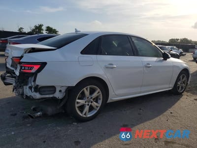 Trzecie zdjęcie samochodu z tyłu: 2018 AUDI A4 PREMIUM VIN:WAUKMAF47JA081133 - miniatura