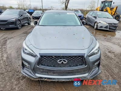 Piąte zdjęcie samochodu w środku: 2019 INFINITI Q50 3.0T LUXE VIN:JN1EV7AR7KM593187 - miniatura