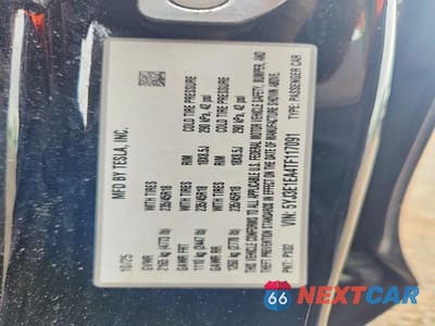 Zdjęcie 12 z 12 samochodu: 2026 TESLA MODEL 3 VIN:5YJ3E1EA4TF117091 - miniatura