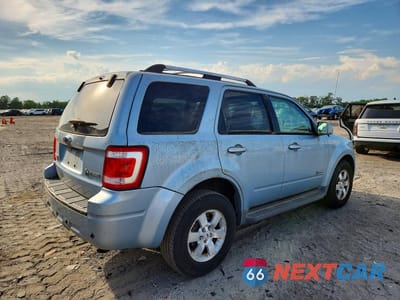 Trzecie zdjęcie samochodu z tyłu: 2009 FORD ESCAPE HYBRID VIN:1FMCU59399KD03545 - miniatura