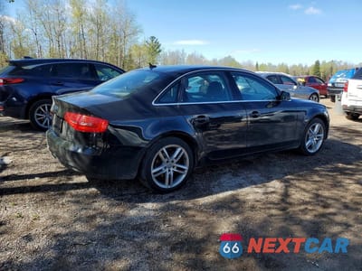 Trzecie zdjęcie samochodu z tyłu: 2013 AUDI A4 PREMIUM PLUS VIN:WAUFFCFL0DN035493 - miniatura