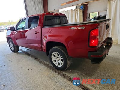 Drugie zdjęcie samochodu z przodu: 2022 CHEVROLET COLORADO LT VIN:1GCGTCEN5N1102780 - miniatura