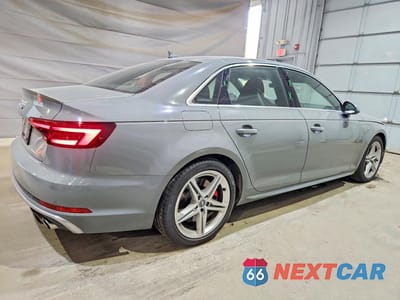 Trzecie zdjęcie samochodu z tyłu: 2019 AUDI S4 PREMIUM PLUS VIN:WAUB4AF49KA003731 - miniatura