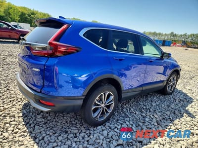 Trzecie zdjęcie samochodu z tyłu: 2021 HONDA CR-V EXL VIN:7FARW2H82ME022931 - miniatura