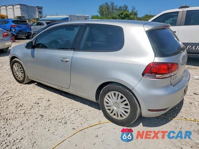 Drugie zdjęcie samochodu z przodu: 2012 VOLKSWAGEN GOLF VIN:WVWBB7AJXCW139167 - miniatura