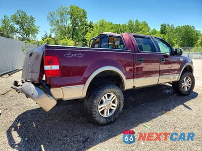 Trzecie zdjęcie samochodu z tyłu: 2005 FORD F150 SUPERCREW VIN:1FTPW14515FB55251 - miniatura
