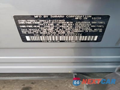 Zdjęcie 14 z 14 samochodu: 2020 SUBARU FORESTER LIMITED VIN:JF2SKAUC5LH493274 - miniatura