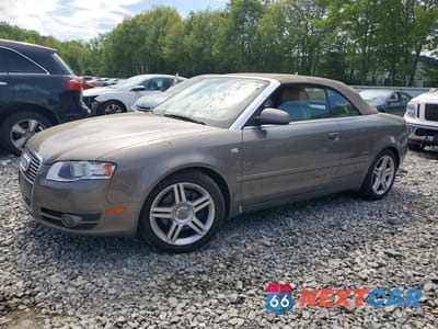2007 AUDI A4 2.0T CABRIOLET QUATTRO WAUDF48H27K029867 - główne zdjęcie licytacji z USA - miniatura