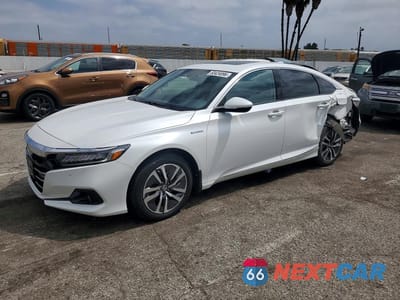 2022 HONDA ACCORD HYBRID EXL 1HGCV3F53NA002699 - główne zdjęcie licytacji z USA - miniatura