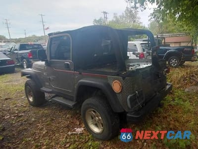 Trzecie zdjęcie samochodu z tyłu: 2005 JEEP WRANGLER X VIN:1J4FA39S55P344574 - miniatura