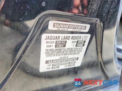 Zdjęcie 12 z 12 samochodu: 2015 JAGUAR XF VIN:SAJWA0FS5FPU50762 - miniatura