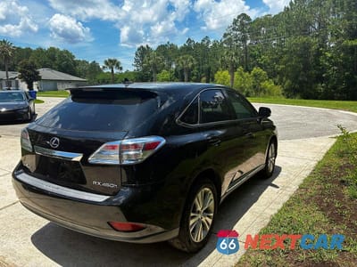 Czwarte zdjęcie samochodu z boku: 2010 LEXUS RX 450H VIN:JTJZB1BA8A2004149 - miniatura