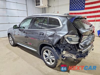 Drugie zdjęcie samochodu z przodu: 2021 BMW X3 XDRIVE30I VIN:5UXTY5C02M9G49834 - miniatura
